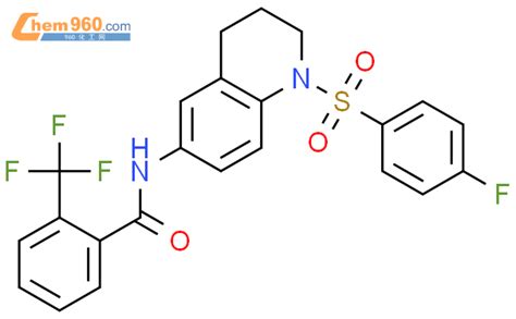 946259 91 2 N 1 4 Fluorophenyl Sulfonyl 3 4 Dihydro 2H Quinolin 6 Yl