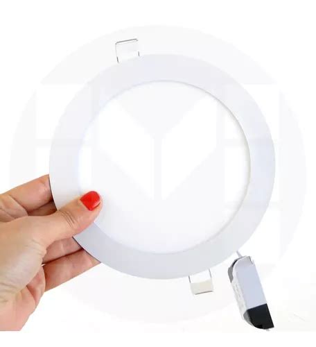 Panel Circular Embutir Led W Luz Fria O Calida Sica En Venta En