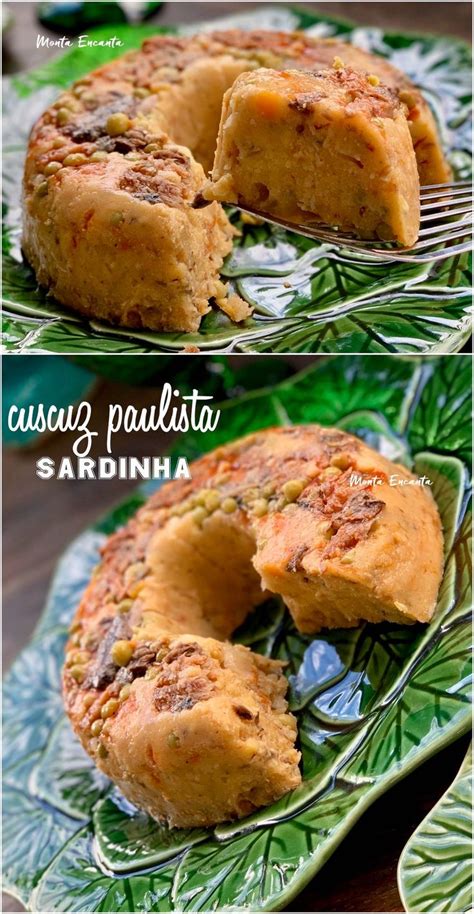 Cuscuz Paulista de Sardinha prático de fazer