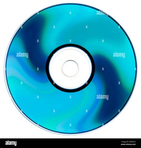 Blue Ray Disc Isolated On White Background Stock Photo Alamy