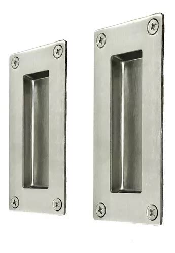 Cubeta Rectangular Puerta Corrediza X Acero Inox X Un