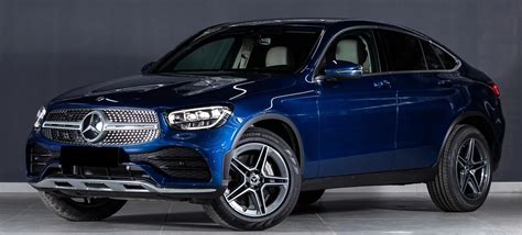 Аренда Mercedes Benz Glc купе синего цвета в Дубае Внедорожник Octane Luxury Car Rental Dubai