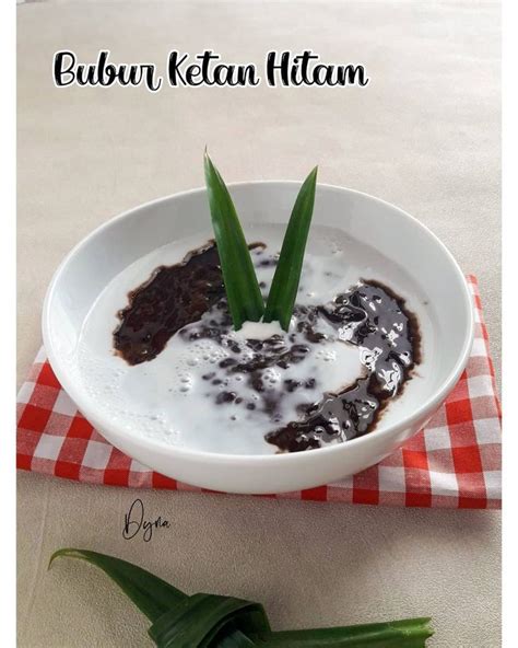 Resep Bubur Ketan Hitam Dari Dapur Dyna Recipe Dapur Traditional