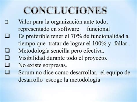 Trabajo Metodologia Scrum Ppt