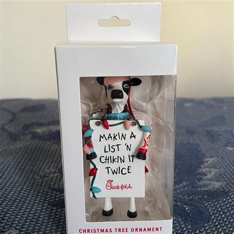 Holiday New In Box Chickfila Christmas Tree Ornament Rare Poshmark