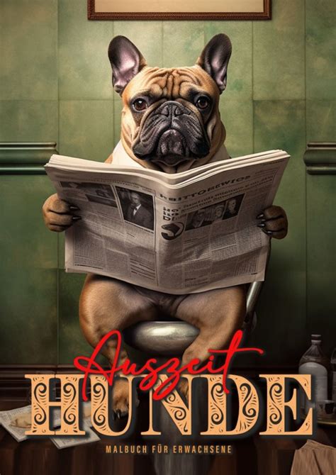 Auszeit Hunde Malbuch für Erwachsene von Monsoon Publishing