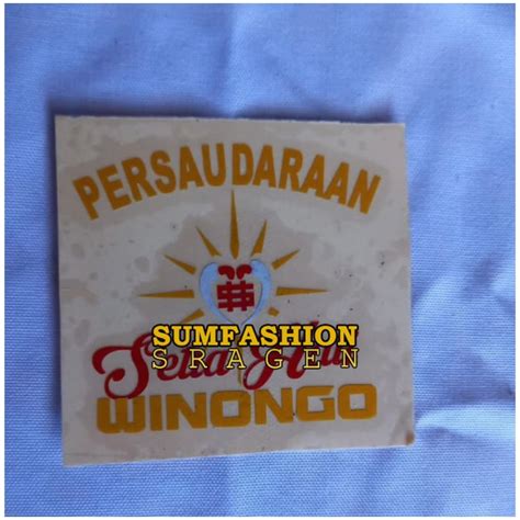 Jual Stiker Cutting Pshw Sh Winongo Pencak Silat Sticker Sh Murah