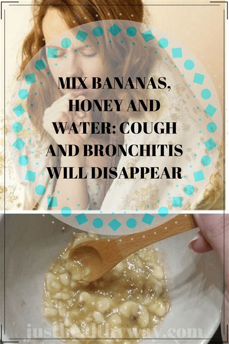 Mix Bananas Honey And Water Cough And Bronchitis Will Disappear Just Healthy Way