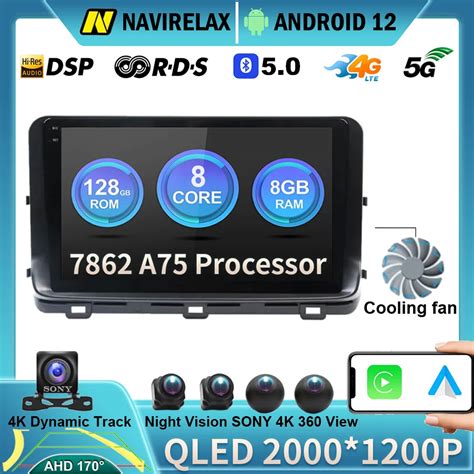 Android 12 Auto For Kia Ceed 2019 2020 2021 Car Radio Multimedia Video