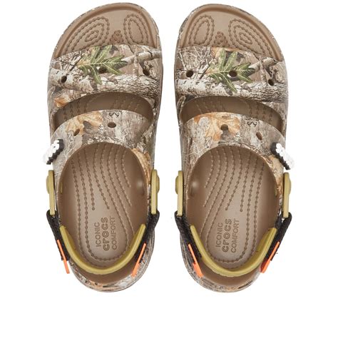 Crocs Classic All Terrain Realtree Sandal Walnut End Sg