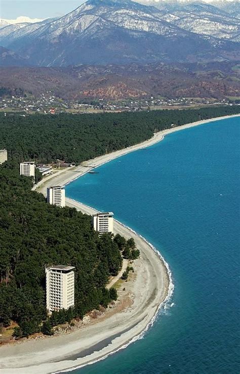 Black Sea Georgia Country Beaches