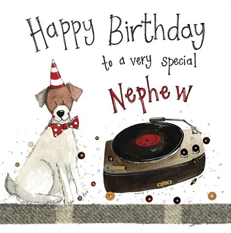 Alex Clark Art Nephew Happy Birthday Card Tumbleweed Toys