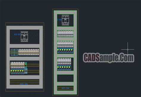 Electrical Board Drawing In Autocad Free Dwg Cadsamplecom Free Dwg