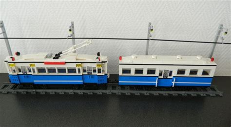 Lego Moc Tramway De Blauwe Auto Van Amsterdam Catawiki