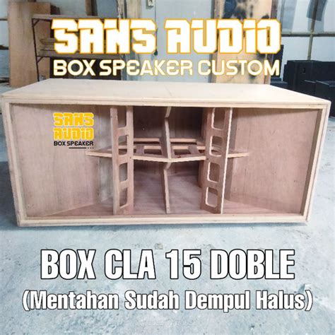 Jual Box Speaker Cla Inch Doble Shopee Indonesia