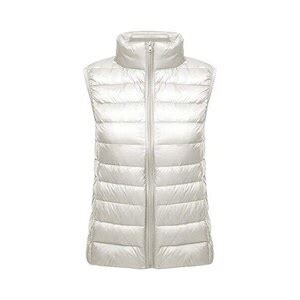 Peuignao Piumino Smanicato Donna Gilet Piumino Donna Leggero Corto