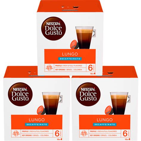 96 capsule NESCAFÉ Dolce Gusto Caffè Lungo Decaffeinato