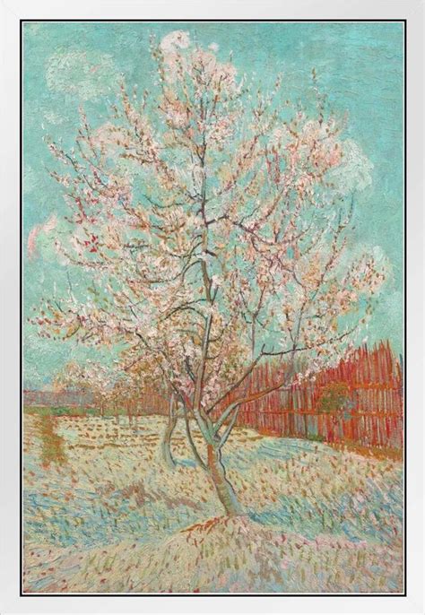 Vincent Van Gogh Peach Tree In Blossom Flowering Peach Tree Van Gogh