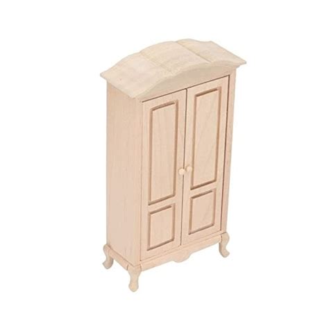 Jopwkuin Armoire Miniature Pour Maison De Poup E Excellente Combin