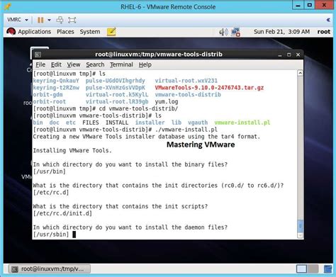 How To Install Vmware Tools In Linux Mastering Vmware