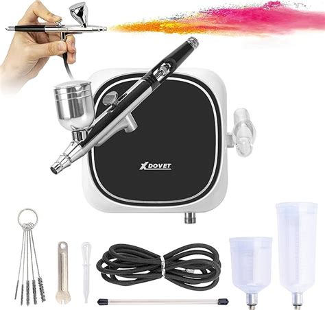 Amazon XDOVET Airbrush Kit 30PSI Airbrush Set With Compressor