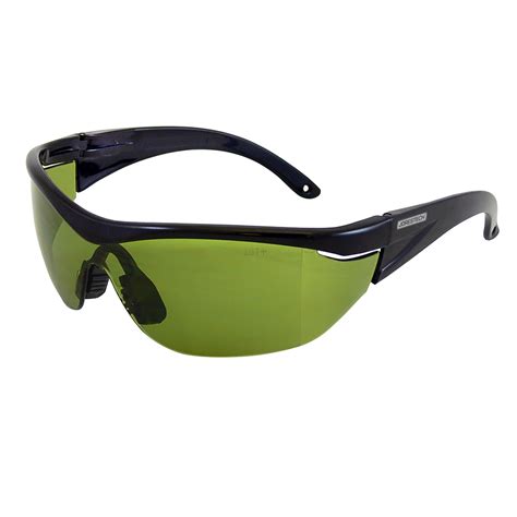 Framed Safety Eye Glasses With Side Shields For Uv And Impact Defense