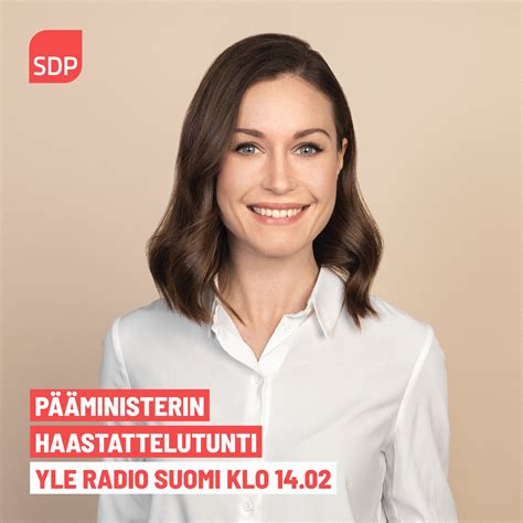 Sosialidemokraatit on Twitter Tänään MarinSanna Pääministerin