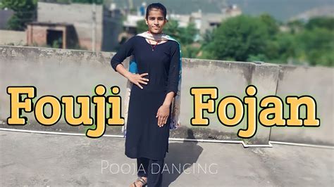 Fouji Fojan Official Dance Video Sapna Choudhary Aamin New