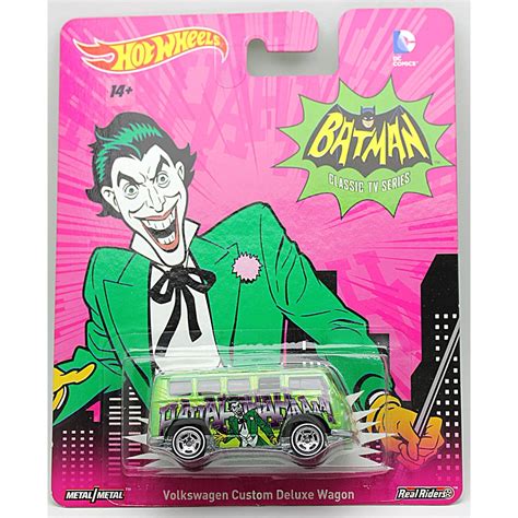 Hot Wheels VW Custom Deluxe Wagon Kombi Coringa Joker 1 64 Pop Culture