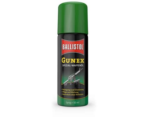 Ballistol Gunex Spezial Waffenöl Spray 50ml Sportshooterde