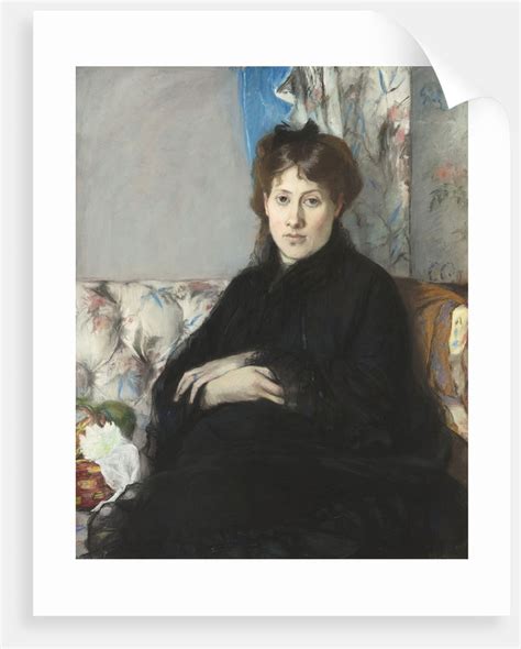 Portrait Of Madame Edma Pontillon N E Morisot Posters Prints