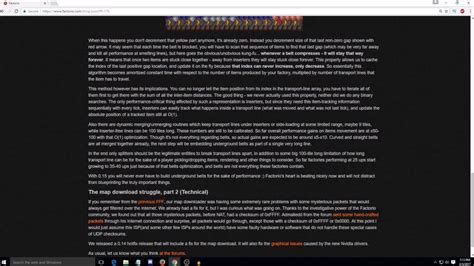 Fff Belt Optimizations Factorio Friday Facts Discussion