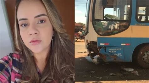 Professora Fica Ferida Ap S Colidir Carro Contra Nibus Na Br