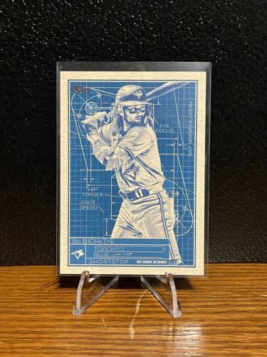 Yahoo Topps Series Bo Bichette Superstar Blu