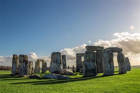 Stonehenge Un Antiguo Monumento De Piedra Prehist Rico Cerca De