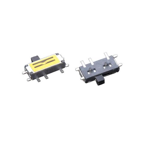 Miniature Low Profile Patch Pin Slide Switch Smd Micro Side Mount