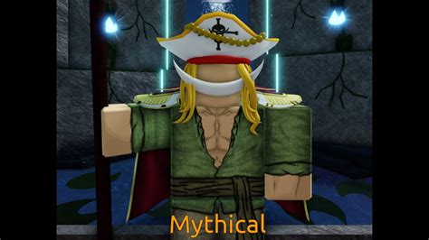 New Whitebeard Prime Mythical Showcase Anime Mania Roblox Youtube