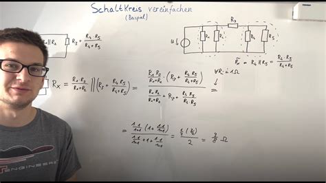 Schaltung Vereinfachen Elektrotechnik YouTube