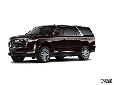 The 2023 Escalade Esv Premium Luxury Brossard Cadillac