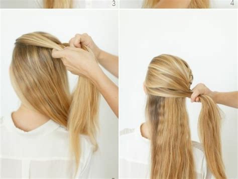 Une Coiffure Simple Et Rapide 56 Variantes En Photos Et Vidéos