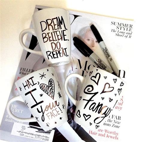 Drea On Instagram New Diy Sharpie Mug I Ve Been Meaning To Make