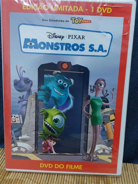 Dvd Monstros Sa Original Disney Pixar Item Infantil Disney Pixar