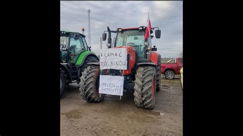 Protest rolników w Chełmie Agro Unia YouTube