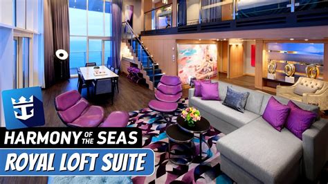 Harmony Of The Seas Royal Loft Suite Walkthrough Tour Review 4K