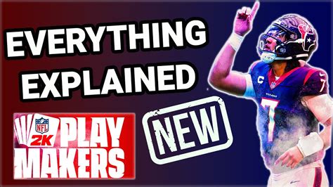 NEW NFL 2K Playmakers Gameplay Modes Cards Explained YouTube