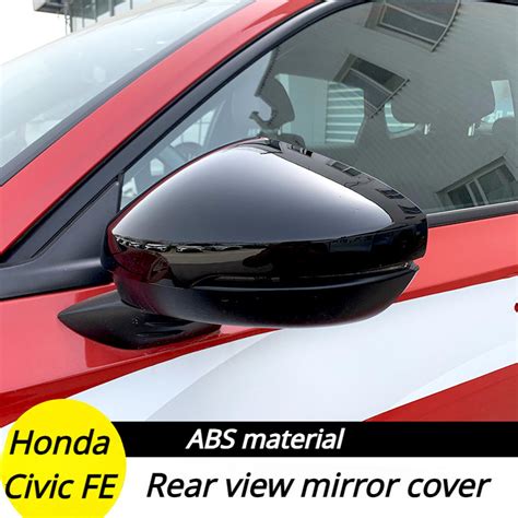 Honda Civic FE 2022 2024 Capa De Espelho Lateral Retrovisor Preto