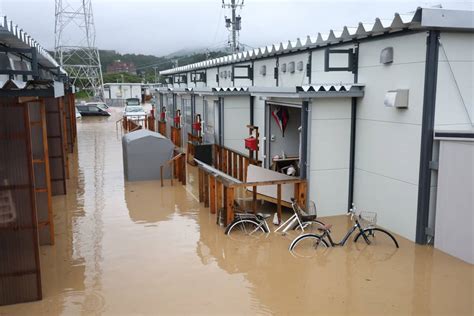 Floods Landslides Hit Central Japan Months After Major Quake