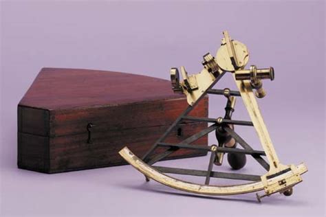 A Fine Late 18th Century 10¼in Radius Vernier Sextant By Gilbert