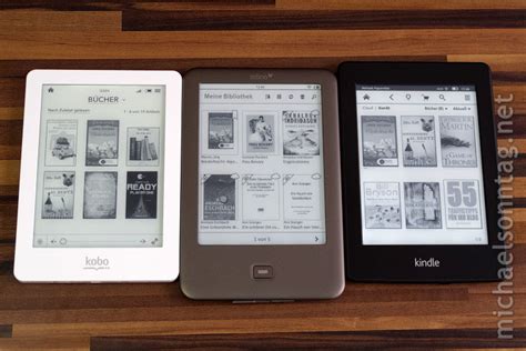 Kobo Glo Tolino Shine Und Kindle Paperwhite Im Vergleich Papierlos Lesen