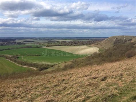 HDR of Dunstable Downs stock photo. Image of summer, villages - 15139032